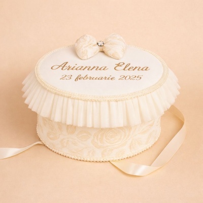 trusou de botez fetite personalizat