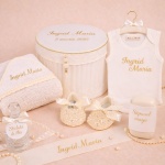 Trusou botez personalizat fetite cu canafiori – Model Blanka - imagine 5