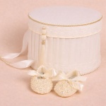 Trusou botez personalizat fetite cu canafiori – Model Blanka - imagine 4