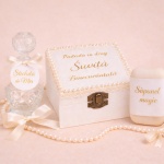 Trusou botez fetiță personalizat, cu livrare rapida - Model Clarisa - imagine 3