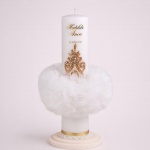 lumanare de botez eleganta