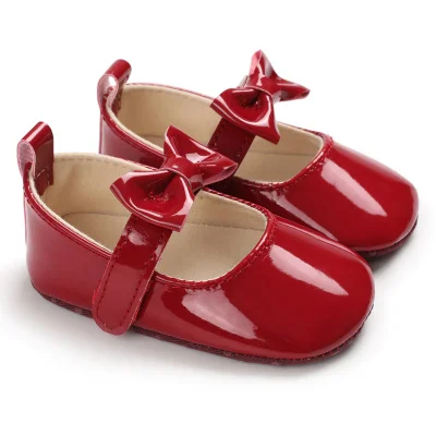 Cinderella Red - pantofi botez fata