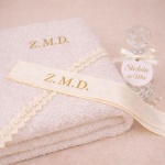 Trusou botez auriu cu aripi de ingerasi – Model Înaripat Gold - imagine 3