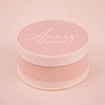 trusou de botez fetita roz