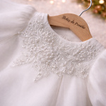 Rochiță din organza cu perle - Model Ophelia - imagine 3