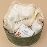 Trusou de botez băiețel „Ursulețul Somnoros” | Set complet premium - imagine 2